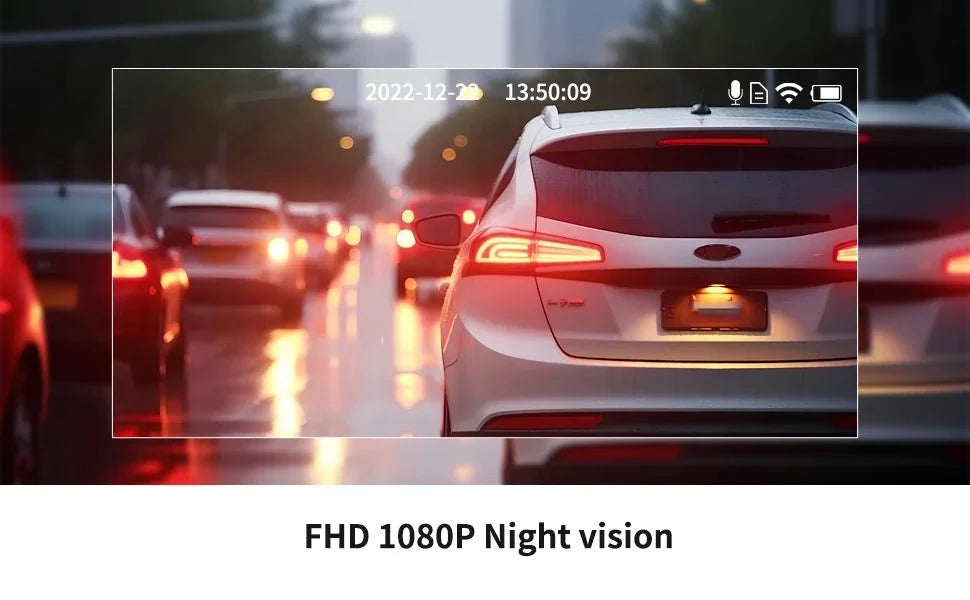 4 Channel WiFi Dashcam Full HD 1080P Front Rear Night Vision Loop Recording - stepyours.com