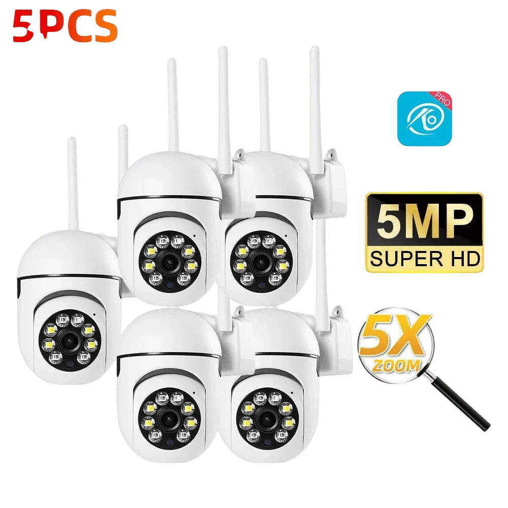 OKam Pro Indoor 8MP WiFi IP Camera - Smart Tracking And 355 Degree Pan - stepyours.com