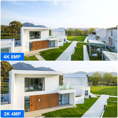 8MP 4K Solar WiFi Outdoor Dual Lens PTZ Camera - Wireless AI Alerts - stepyours.com
