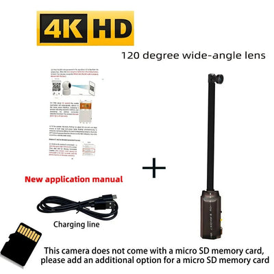 Upgraded 4K Mini WiFi Nanny Cam With Remote Motion Alerts - stepyours.com