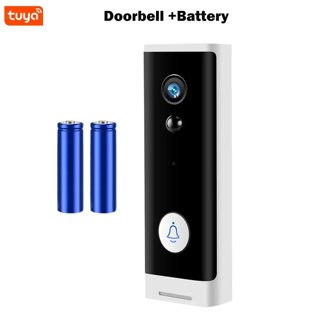 Tuya 1080P WiFi Doorbell Never Miss A Visitor Wireless Alexa - stepyours.com