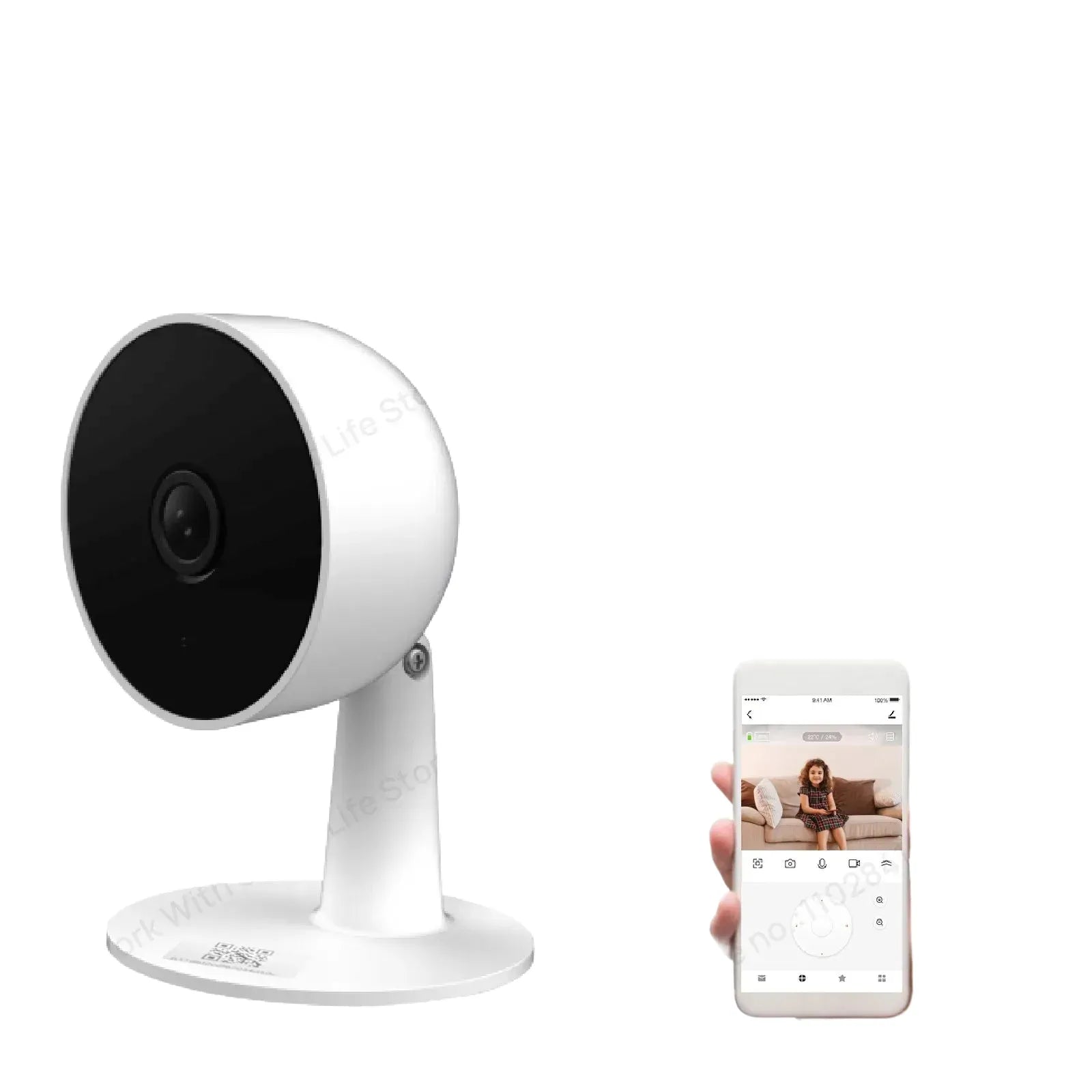 Tuya Smart 3MP Indoor Camera Real Time Alerts 2 Way Audio Human Detection - stepyours.com