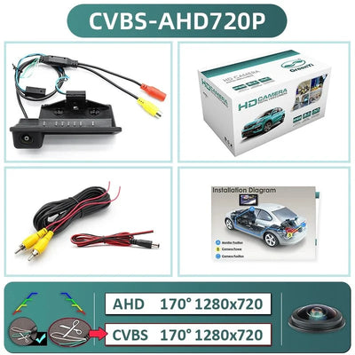 GreenYi AHD 1080P Rear View Car Camera Night Vision For BMW E60 E39 E90 - stepyours.com