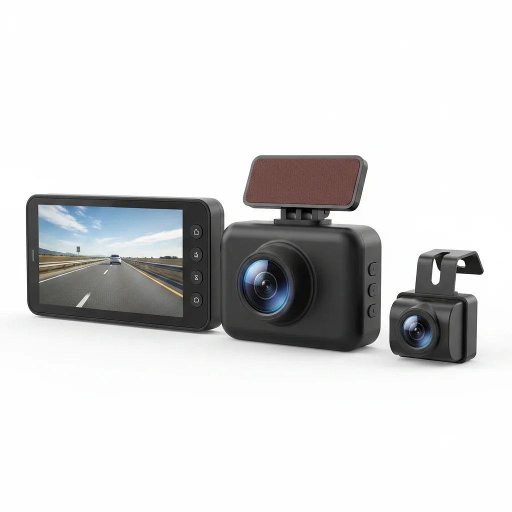 Hook Your Drive Kocam 4K UHD Dash Cam Dual Lens Night Vision Parking Monitor - stepyours.com