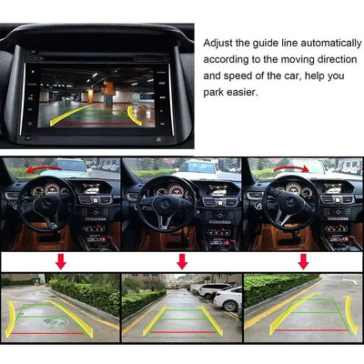 GreenYi 170 Degree AHD Car Rear View Camera Mini Fisheye 360 Degree Night Vision - stepyours.com