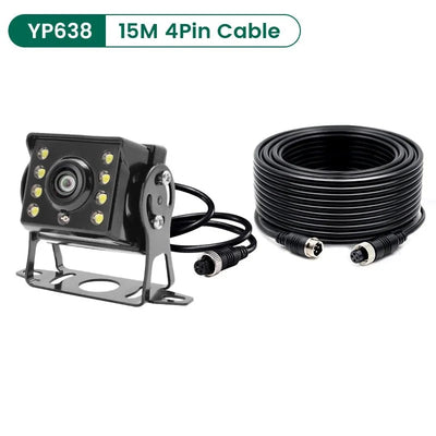 GreenYi 170 Degree AHD 1920x1080 Fisheye Car Bus Truck Rear View Camera - stepyours.com