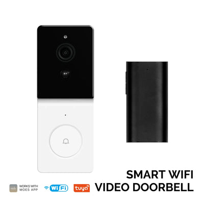 MOES 1080P WiFi Video Doorbell Two Way Audio Night Vision - stepyours.com