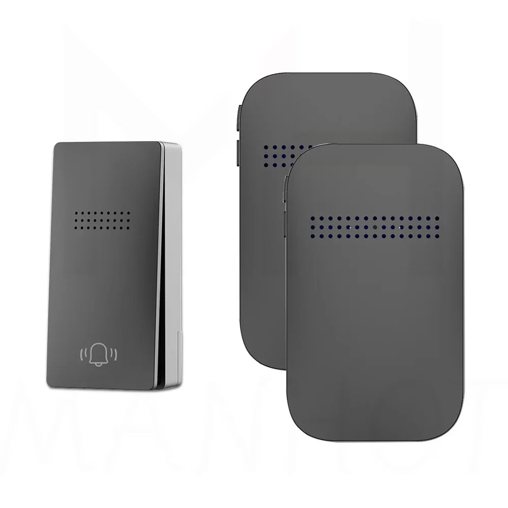 Smart Wireless Waterproof Doorbell 38 Ringtones Plug Button - stepyours.com