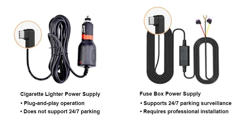 4K Quad Camera Hidden Dash Cam With App Night Vision Motion Detection Parking - stepyours.com