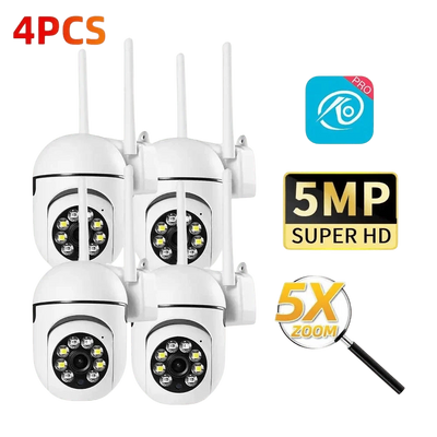 OKam Pro Indoor 8MP WiFi IP Camera - Smart Tracking And 355 Degree Pan - stepyours.com