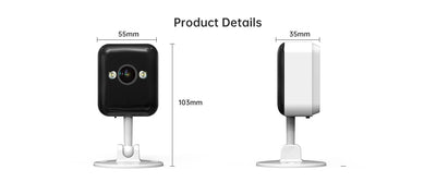 1080P WiFi IP Camera Outdoor Waterproof 2MP Baby Monitor Motion Alerts - stepyours.com