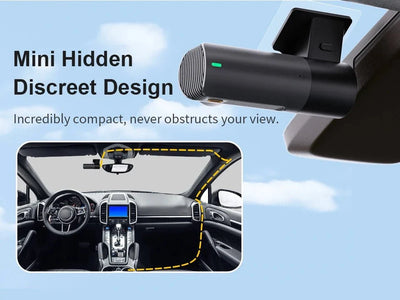 KAWA D5 2K Dash Cam For Car DVR With WiFi Voice Control WDR - stepyours.com