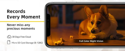 BoyKeep Smart Camera 2K - 360 Degree Coverage, Night Vision, 2 - Way Audio - stepyours.com