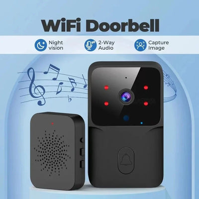 2026 Wireless Smart Video Doorbell With 2 Way Audio - stepyours.com