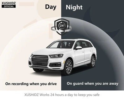 Xushidz 1080p HD Dash Camera With Loop Recording Night Vision Gsensor Parking - stepyours.com