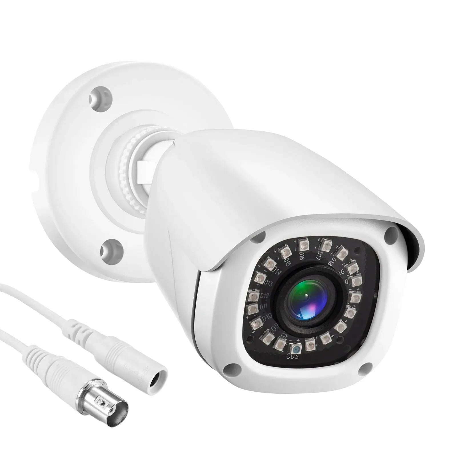 Gadinan 5MP AHD Outdoor Bullet Camera With Wired Coax HD Night Vision - stepyours.com