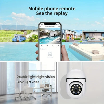 BoyKeep 2 Pack Wireless 1080P Security Cameras With Color Night Vision - stepyours.com