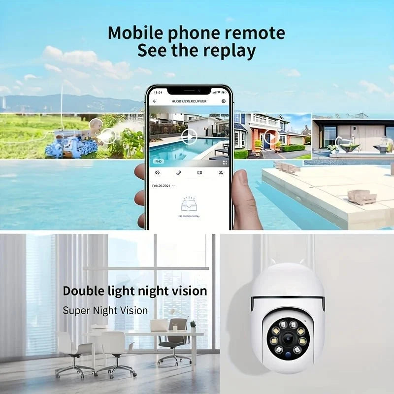 BoyKeep 2 Pack Wireless 1080P Security Cameras With Color Night Vision - stepyours.com