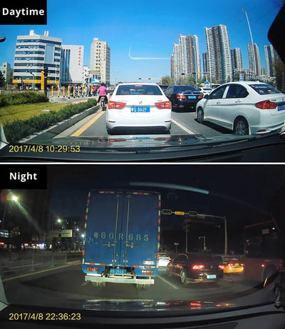 ACCEO Car DVR 10 Inch Rear View Mirror Dash Cam With WiFi 2K Front 1080P Rear - stepyours.com