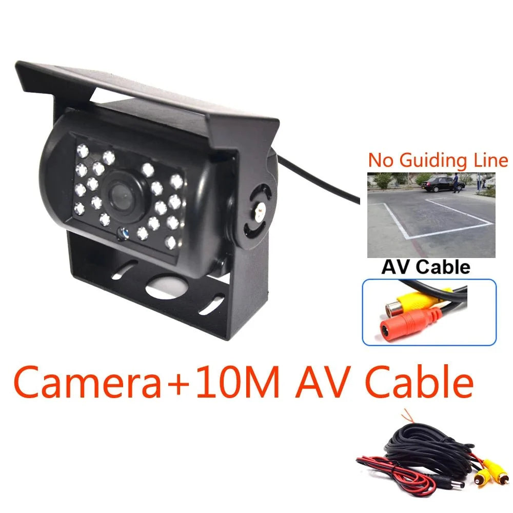 Parking Reverse CCD Rear View Backup Camera 24V IR Night Vision - stepyours.com