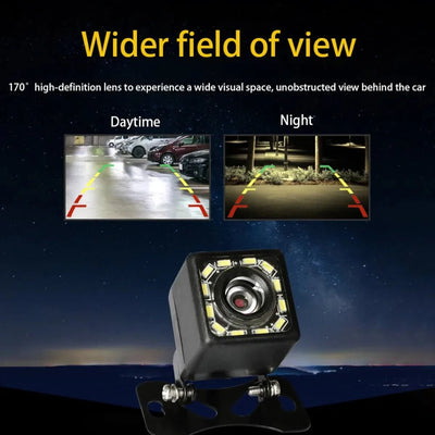 Car Rear View Camera Night Vision 170 Degree Waterproof Reversing Monitor - stepyours.com