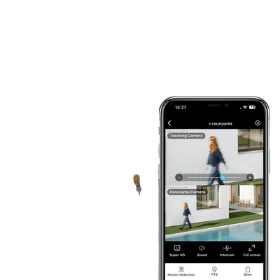 BESDER 15MP WiFi Outdoor Camera Dual Screen 10X Zoom PTZ Security IP Cam - stepyours.com