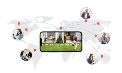 ASECAM 8MP 4K PTZ IP Camera Outdoor - AI Face Detection PoE Security Camera - stepyours.com