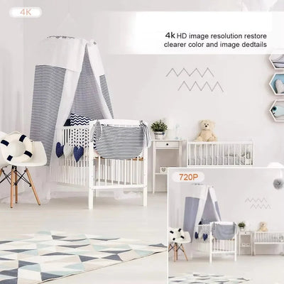 Upgraded 4K Mini WiFi Nanny Cam With Remote Motion Alerts - stepyours.com