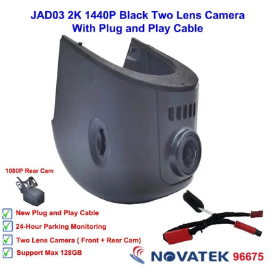 Plug and Play 4K Car Dash Cam for Audi A3 A4 A5 A6 A7 A8 Q3 Q5 Q7 TT 2016 - 2023 - stepyours.com
