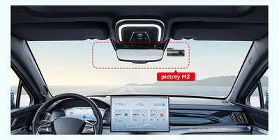 Pictrey M2 2K Dash Cam 330 Degree Rotatable Car DVR Night Vision Voice Control - stepyours.com