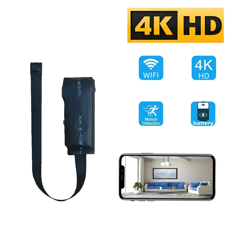 Discreet 1080P Mini WiFi Nanny Cam With Remote Viewing - stepyours.com