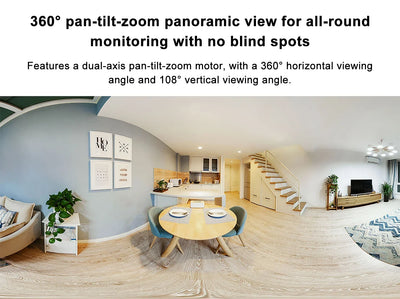 Xiaomi Smart Camera - 360 Degree Indoor Security With 2K Clarity by stepyours.com