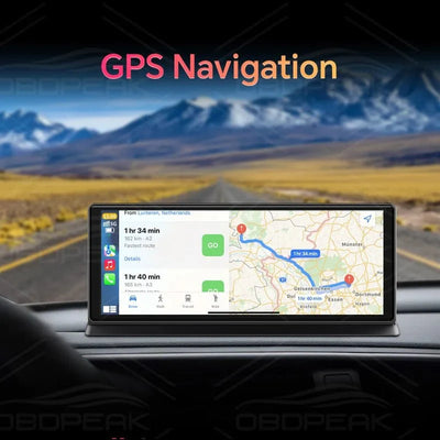 K2 Pro Dash Cam 11.3 Inch 4K 2160P GPS Wireless CarPlay Dual Lens - stepyours.com