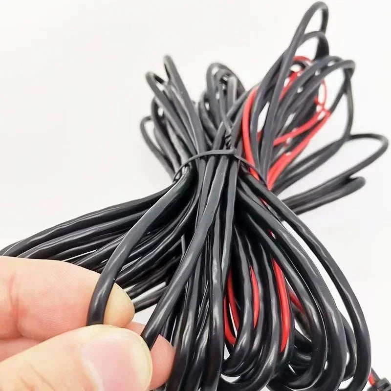Dashcam Extension Cable 4 Pin 5 Pin Streaming Rear Camera 2.5mm Jack 10m - stepyours.com