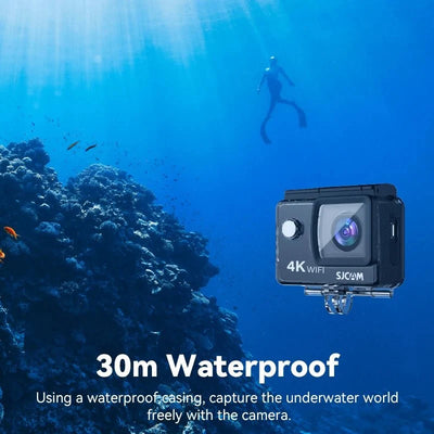 SJCAM SJ4000 Air Action Camera 4K Video 30M Waterproof WiFi Sports Cam - stepyours.com