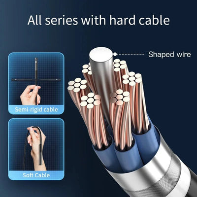 KERUI 2MP Industrial Endoscope Camera - Dual Lens, IP67 Waterproof, Type - C Ready - stepyours.com