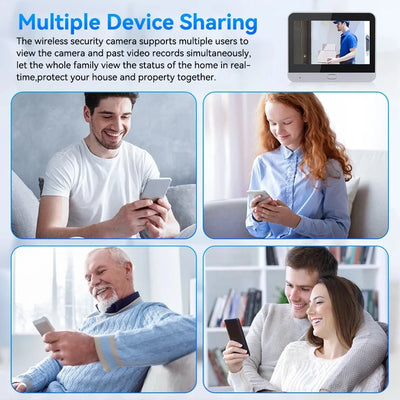 WSDCAM Mini WiFi Doorbell With Two Way Talk Peephole 1080P - stepyours.com