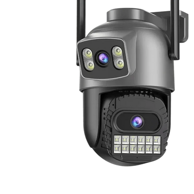 BESDER 15MP WiFi Outdoor Camera Dual Screen 10X Zoom PTZ Security IP Cam - stepyours.com