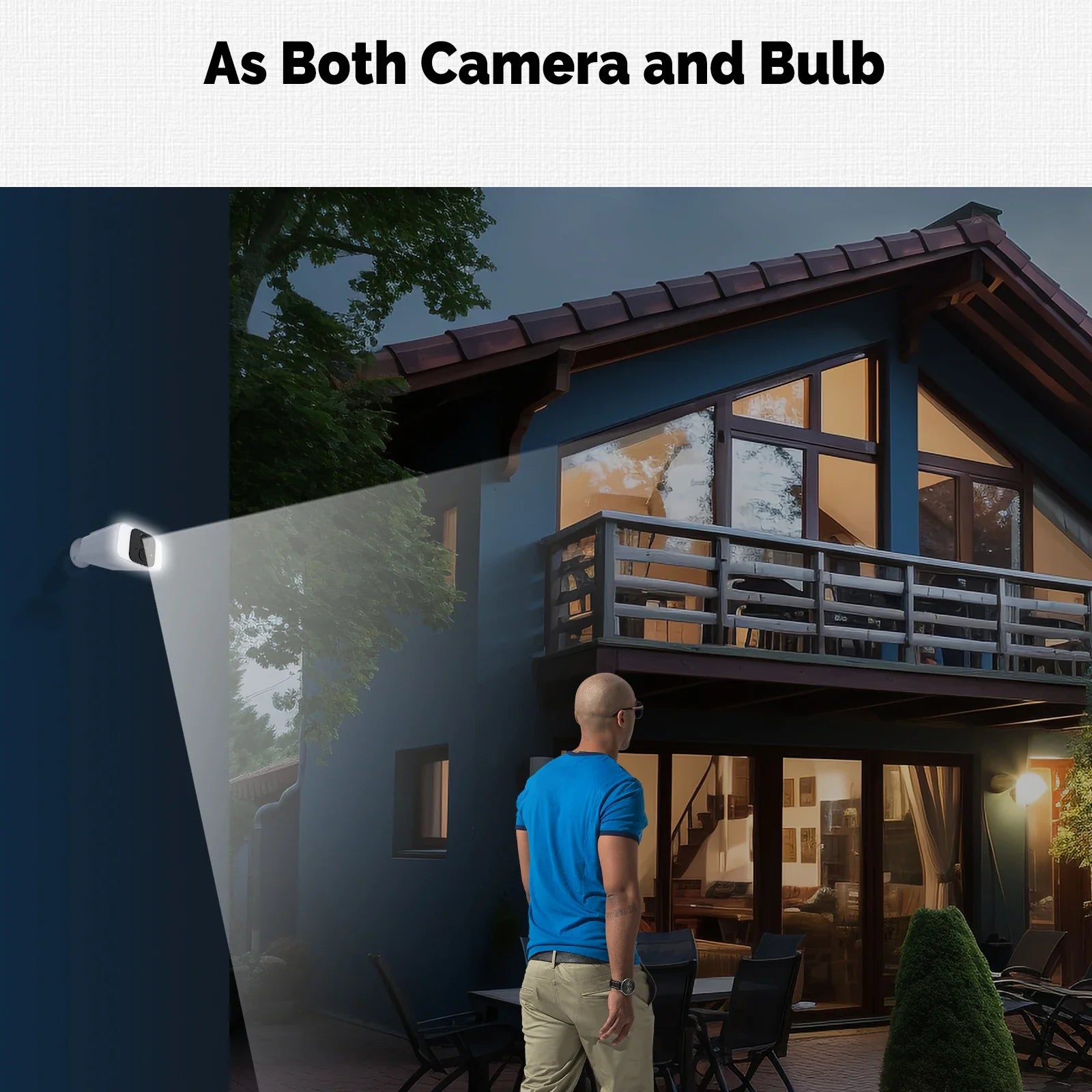MOES Solar Powered WiFi Security Camera 4MP IP65 Waterproof Alexa Google Home - stepyours.com