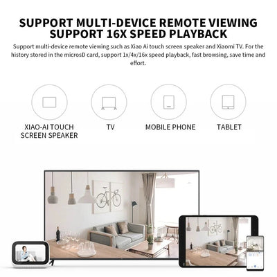 Xiaomi 360 Degree PTZ 2K AI Security Camera - Night Vision And Human Detection - stepyours.com