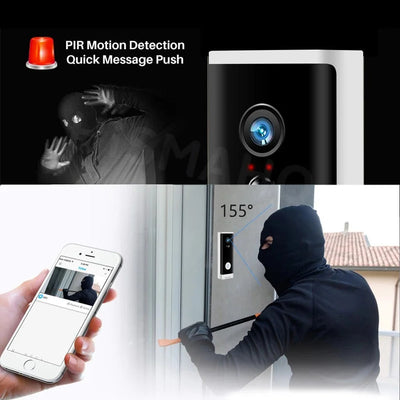 Tuya 1080P WiFi Doorbell Never Miss A Visitor Wireless Alexa - stepyours.com