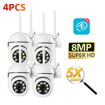 OKam Pro Indoor 8MP WiFi IP Camera - Smart Tracking And 355 Degree Pan - stepyours.com