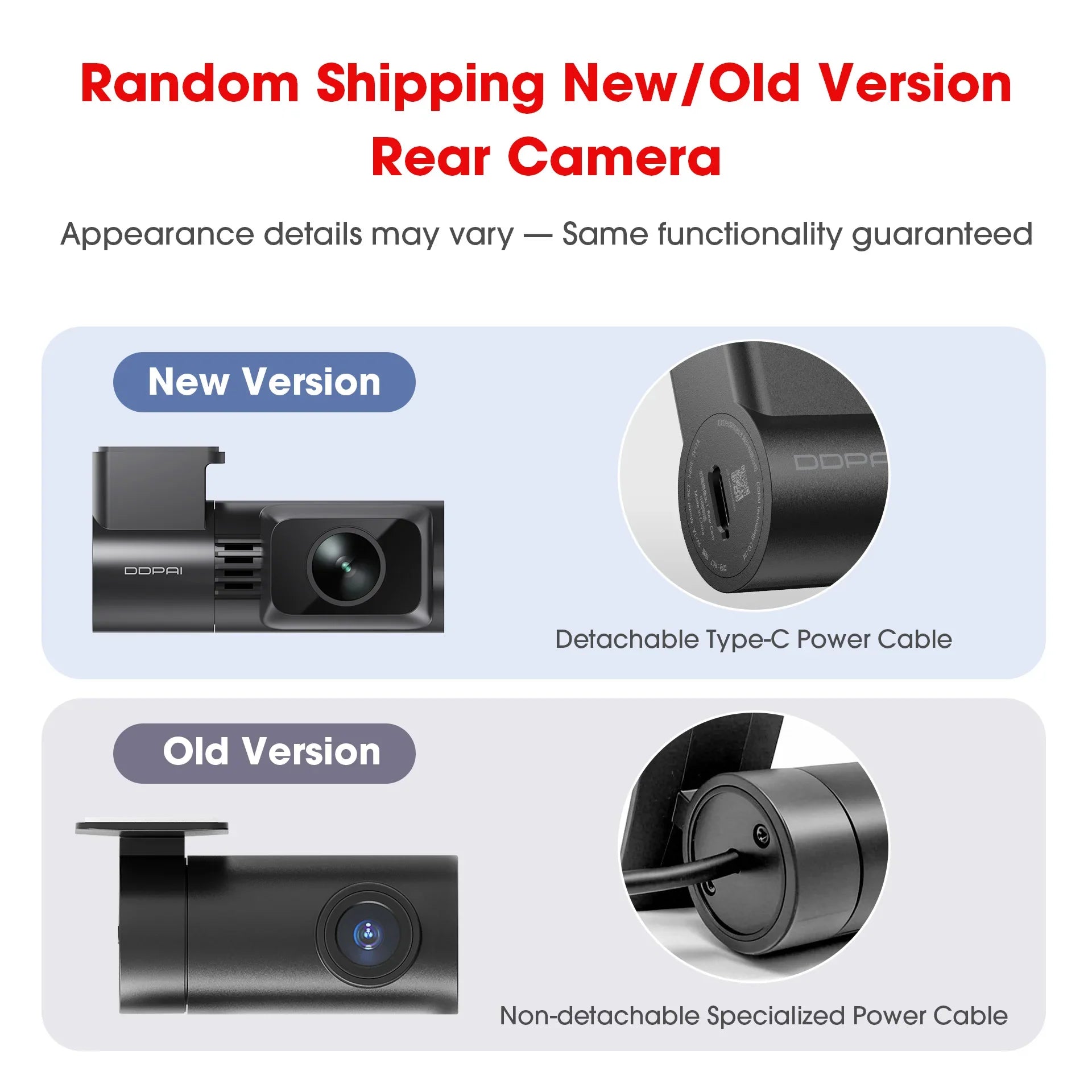 DDPAI Dash Cam N1 Dual Front And Rear Night Vision 1296P App Control - stepyours.com