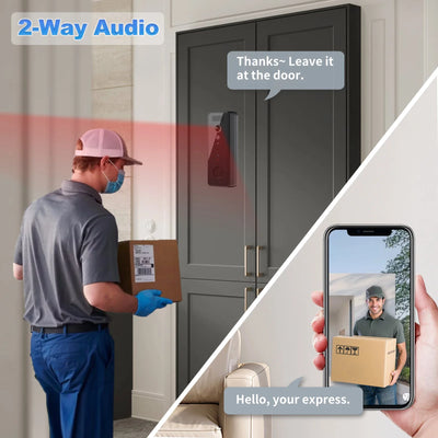 Dual Band 1080P Waterproof WiFi Video Doorbell Tuya App - stepyours.com