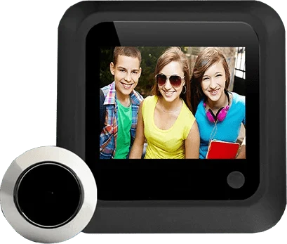 2 4 Inch Hidden Peephole Door Viewer With 120 Degree Camera - stepyours.com