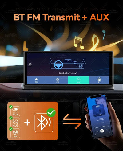 OBDPEAK K8 Pro Dash Cam Front 5K Rear 1080P CarPlay Android Auto 11.3 AI Screen - stepyours.com
