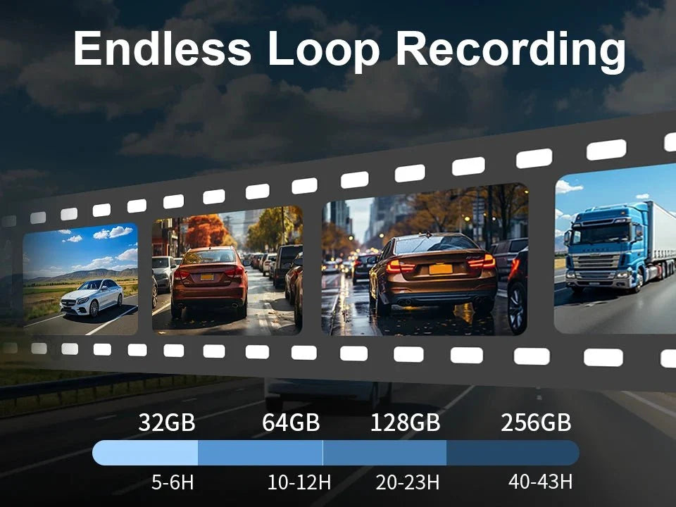 KAWA D5 2K Dash Cam For Car DVR With WiFi Voice Control WDR - stepyours.com