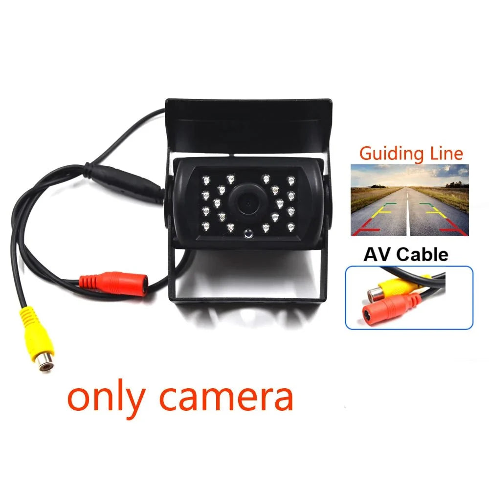 Parking Reverse CCD Rear View Backup Camera 24V IR Night Vision - stepyours.com