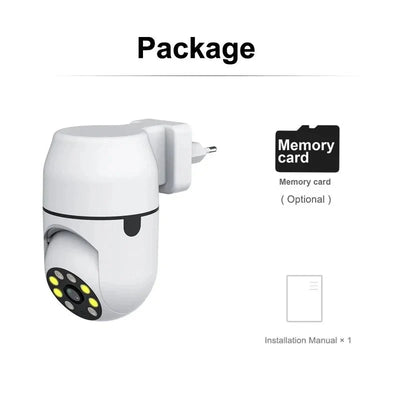 Tuya PTZ IP Camera With Auto Tracking And Wireless Night Vision 1080P - stepyours.com