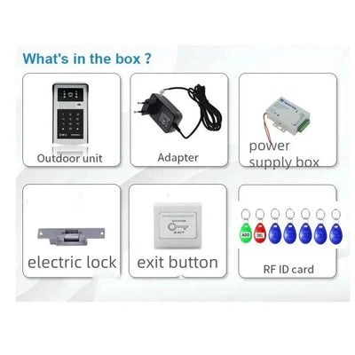 Tuya Smart WiFi Doorbell 1080P Outdoor Camera RFID Alerts - stepyours.com